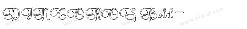 DINCOROS Bold字体转换